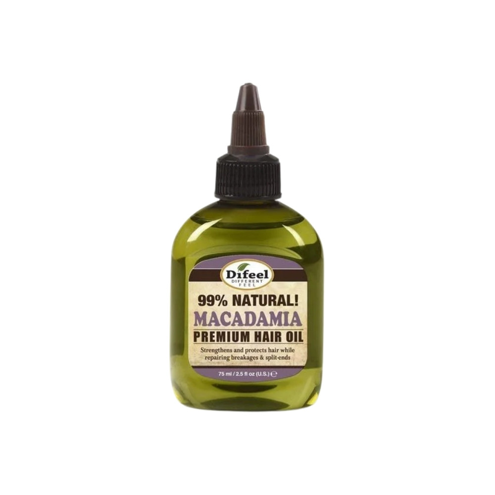 Difeel Premium Natural Hair Oil – Macadamia 